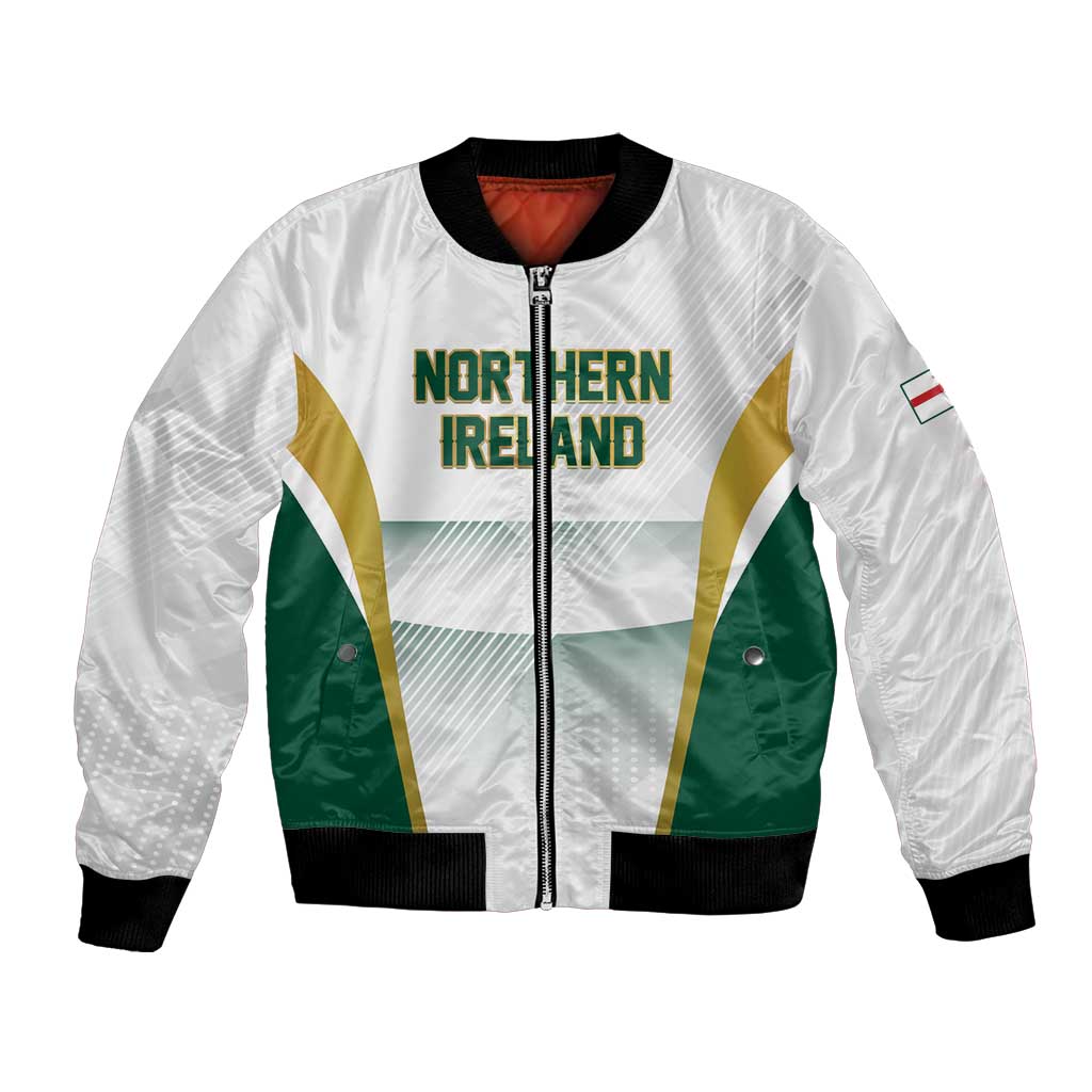 Custom Football 2026 Northern Ireland Bomber Jacket GAWA Norn Iron Go Champion