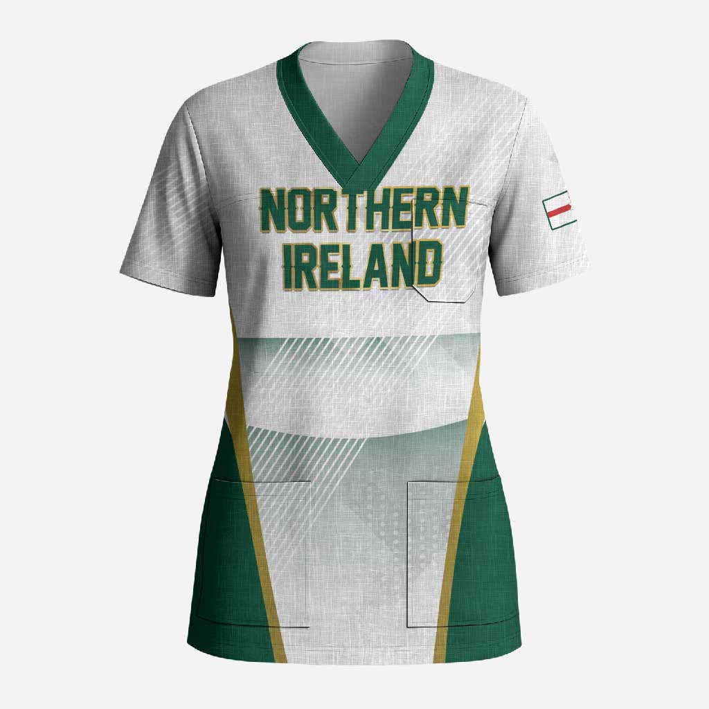 Custom Football 2026 Northern Ireland Scrub Top GAWA Norn Iron Go Champion
