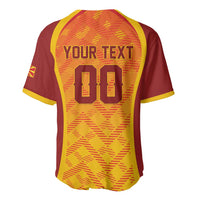 Custom Football 2026 Macedonia Baseball Jersey The Red Devils Go Glory