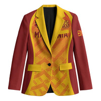 Custom Football 2026 Macedonia Blazer The Red Devils Go Glory