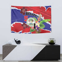 Belize 501 Tropical Black Orchid Tapestry Grunge Stylized
