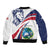 Liberia Independence Day Bomber Jacket July 26 Lion Coat of Arms - Wonder Print Shop