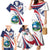 Liberia Independence Day Family Matching Mermaid Dress and Hawaiian Shirt July 26 Lion Coat of Arms - Wonder Print Shop