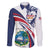 Liberia Independence Day Family Matching Mermaid Dress and Hawaiian Shirt July 26 Lion Coat of Arms - Wonder Print Shop