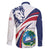 Liberia Independence Day Family Matching Mermaid Dress and Hawaiian Shirt July 26 Lion Coat of Arms - Wonder Print Shop