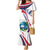 Liberia Independence Day Family Matching Mermaid Dress and Hawaiian Shirt July 26 Lion Coat of Arms - Wonder Print Shop