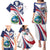 Liberia Independence Day Family Matching Puletasi and Hawaiian Shirt July 26 Lion Coat of Arms - Wonder Print Shop