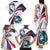 Liberia Independence Day Family Matching Tank Maxi Dress and Hawaiian Shirt July 26 Lion Coat of Arms - Wonder Print Shop