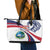 Liberia Independence Day Leather Tote Bag July 26 Lion Coat of Arms - Wonder Print Shop