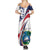 Liberia Independence Day Summer Maxi Dress July 26 Lion Coat of Arms - Wonder Print Shop