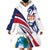 Liberia Independence Day Wearable Blanket Hoodie July 26 Lion Coat of Arms - Wonder Print Shop