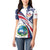 Liberia Independence Day Women Polo Shirt July 26 Lion Coat of Arms - Wonder Print Shop