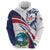 Liberia Independence Day Zip Hoodie July 26 Lion Coat of Arms - Wonder Print Shop