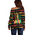 International Reggae Day Off Shoulder Sweater Rastafarian Lion Legend of Reggae - Wonder Print Shop