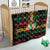 International Reggae Day Quilt Rastafarian Lion Legend of Reggae