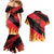 Custom Belgium 2024 Football Couples Matching Mermaid Dress and Hawaiian Shirt Go De Rode Duivels - Wonder Print Shop