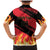 Custom Belgium 2024 Football Family Matching Mermaid Dress and Hawaiian Shirt Go De Rode Duivels - Wonder Print Shop