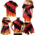 Custom Belgium 2024 Football Family Matching Mermaid Dress and Hawaiian Shirt Go De Rode Duivels - Wonder Print Shop