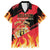 Custom Belgium 2024 Football Family Matching Puletasi and Hawaiian Shirt Go De Rode Duivels - Wonder Print Shop