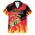 Custom Belgium 2024 Football Family Matching Summer Maxi Dress and Hawaiian Shirt Go De Rode Duivels - Wonder Print Shop