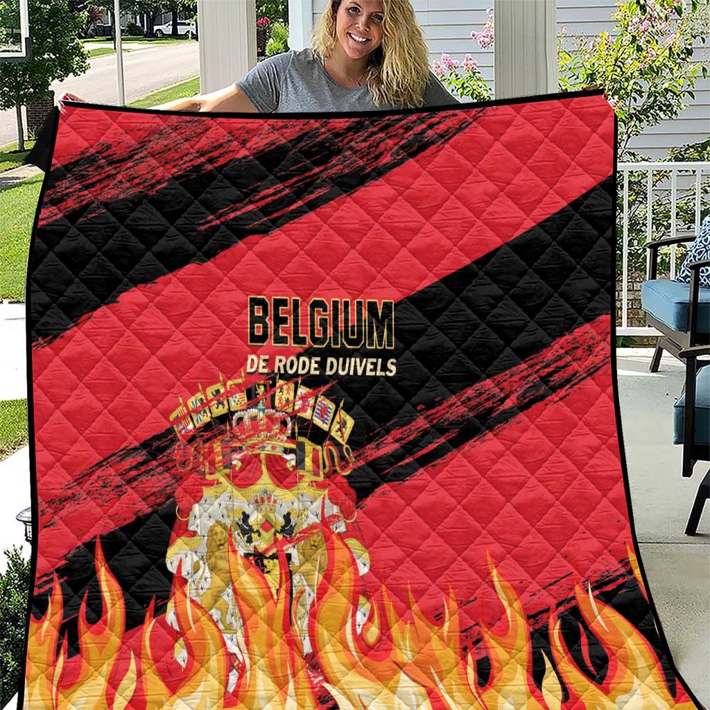 Belgium 2024 Football Quilt Go De Rode Duivels