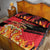 Belgium 2024 Football Quilt Bed Set Go De Rode Duivels - Wonder Print Shop