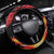 Belgium 2024 Football Steering Wheel Cover Go De Rode Duivels - Wonder Print Shop