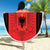 Albania 2024 Football Beach Blanket Come On Kuqezinjte - Wonder Print Shop