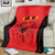 Albania 2024 Football Blanket Come On Kuqezinjte