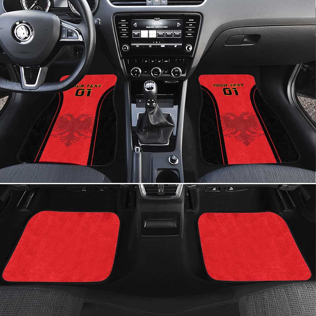 Albania 2024 Football Car Mats Come On Kuqezinjte - Wonder Print Shop