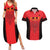 Custom Albania 2024 Football Couples Matching Summer Maxi Dress and Hawaiian Shirt Come On Kuqezinjte - Wonder Print Shop