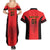 Custom Albania 2024 Football Couples Matching Summer Maxi Dress and Hawaiian Shirt Come On Kuqezinjte - Wonder Print Shop