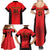 Custom Albania 2024 Football Family Matching Summer Maxi Dress and Hawaiian Shirt Come On Kuqezinjte - Wonder Print Shop