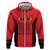 Custom Albania 2024 Football Hoodie Come On Kuqezinjte - Wonder Print Shop