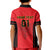 Custom Albania 2024 Football Kid Polo Shirt Come On Kuqezinjte - Wonder Print Shop