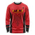 Custom Albania 2024 Football Long Sleeve Shirt Come On Kuqezinjte - Wonder Print Shop