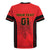 Custom Albania 2024 Football Rugby Jersey Come On Kuqezinjte - Wonder Print Shop