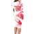 Custom Poland 2024 Football Family Matching Long Sleeve Bodycon Dress and Hawaiian Shirt Orly Go Champions - Wonder Print Shop