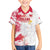 Custom Poland 2024 Football Family Matching Off The Shoulder Long Sleeve Dress and Hawaiian Shirt Orly Go Champions - Wonder Print Shop