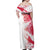 Custom Poland 2024 Football Family Matching Off Shoulder Maxi Dress and Hawaiian Shirt Orly Go Champions - Wonder Print Shop