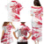 Custom Poland 2024 Football Family Matching Puletasi and Hawaiian Shirt Orly Go Champions - Wonder Print Shop