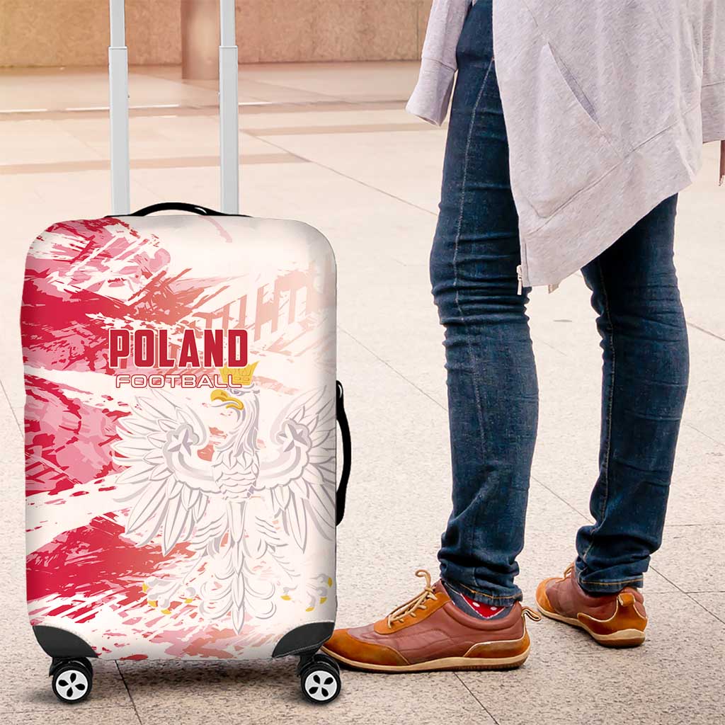 Poland 2024 Football Luggage Cover Orly Go Champions - Wonder Print Shop