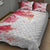 Poland 2024 Football Quilt Bed Set Orly Go Champions - Wonder Print Shop