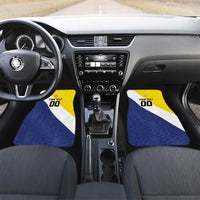 Football Bonaire Car Mats Boneiru Caribbean Warriors - Wonder Print Shop
