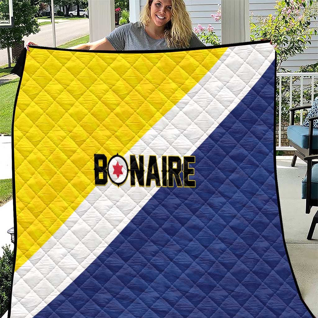 Football Bonaire Quilt Boneiru Caribbean Warriors - Wonder Print Shop