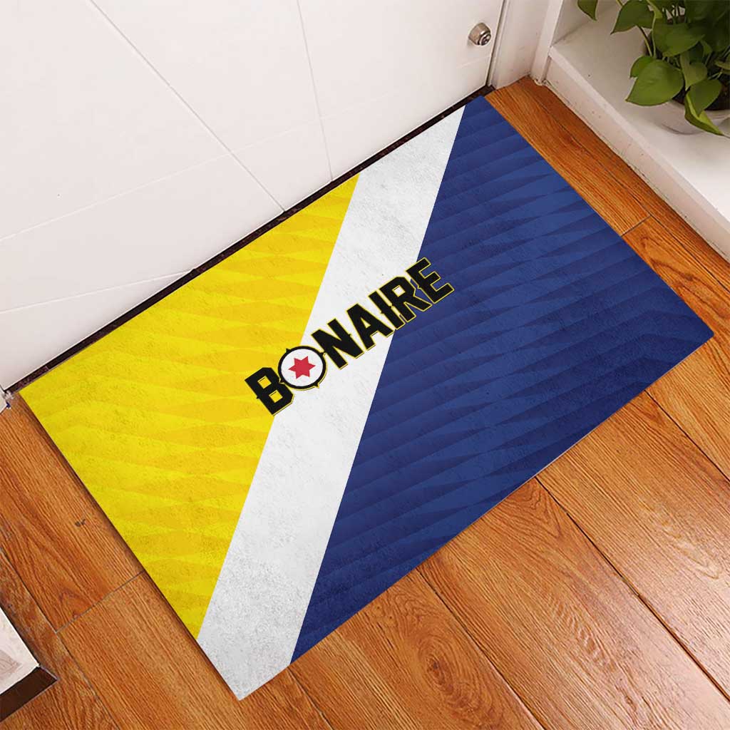 Football Bonaire Rubber Doormat Boneiru Caribbean Warriors - Wonder Print Shop