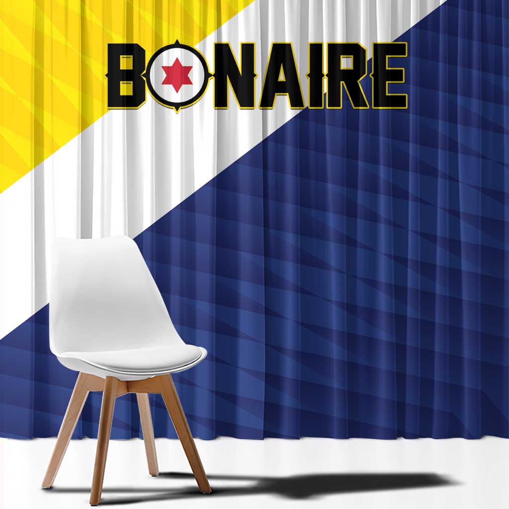 Football Bonaire Window Curtain Boneiru Caribbean Warriors - Wonder Print Shop