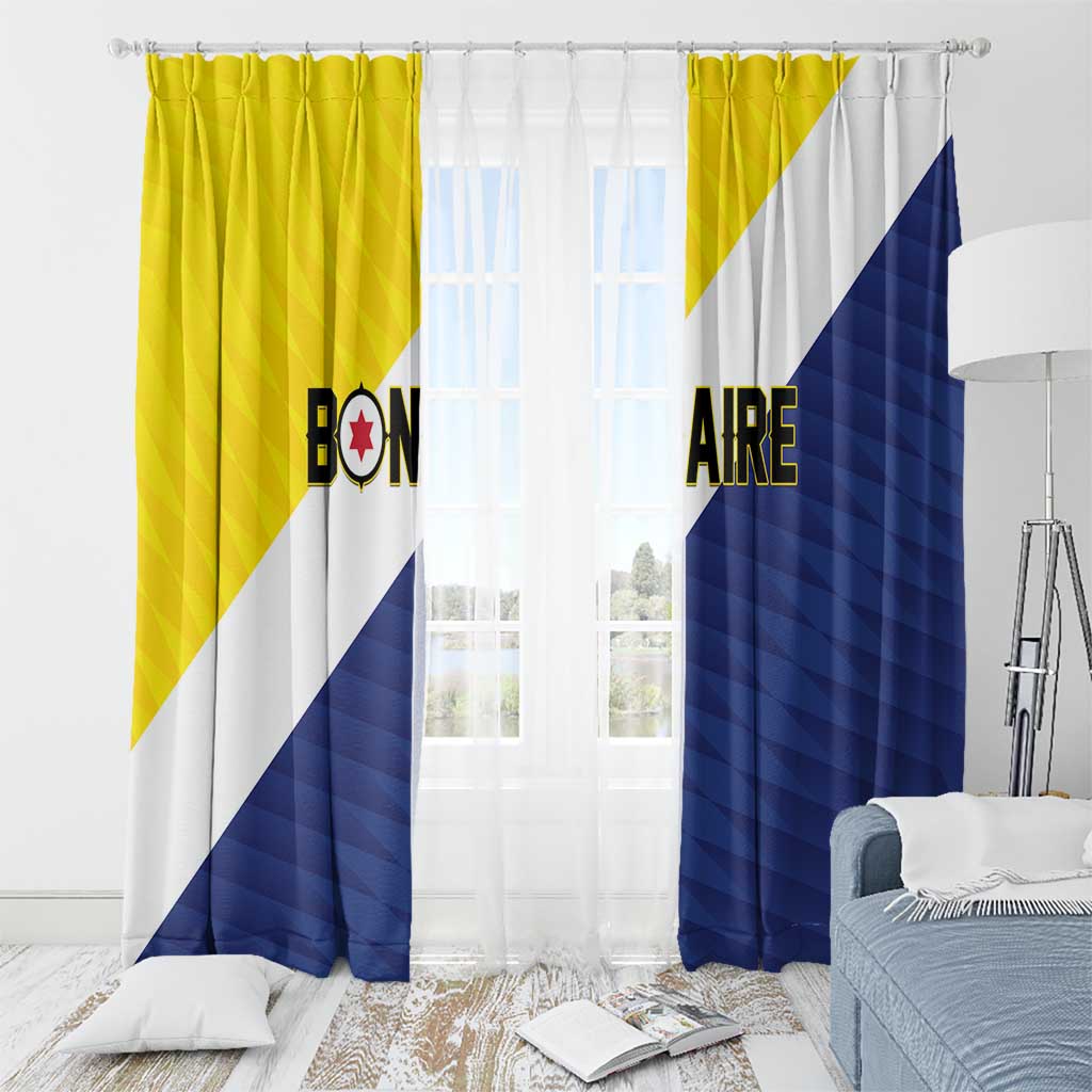 Football Bonaire Window Curtain Boneiru Caribbean Warriors - Wonder Print Shop