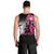 Personalized At Halloween We Think Pink Men Tank Top Pink Ribbon Butterflies - Wonder Print Shop