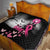 At Halloween We Think Pink Quilt Pink Ribbon Butterflies